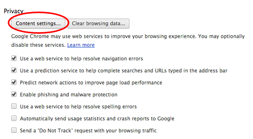 JavaScript engedélyezése a Google Chrome